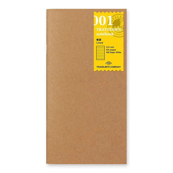Traveler's Company Refill 001 Ruled Notebook