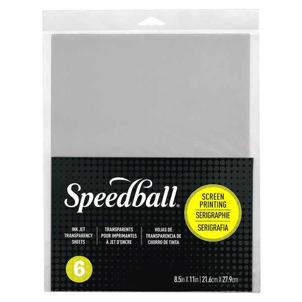Speedball Inkjet Transparencies 6pk