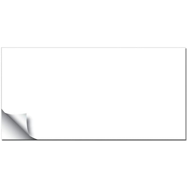 Wallpops Dry Erase Message Board 26" x 13" - White