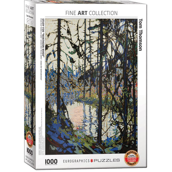 Eurographics 1000pc Puzzle - Tom Thomson: Northern River