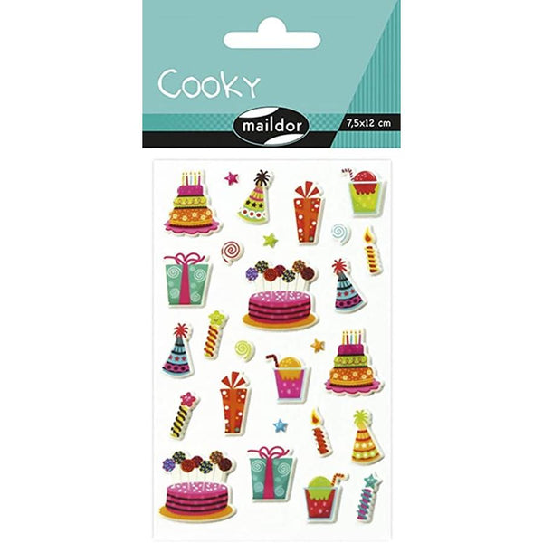 Midoco.ca: Cooky Party Sticker