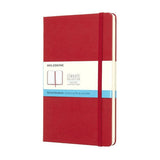 Moleskine Large Dotgrid Hardcover Notebook - Red