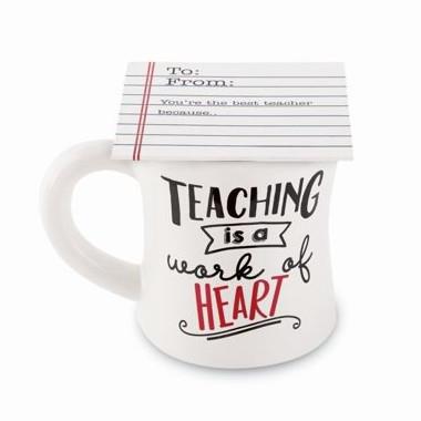Mudpie Ceramic Mug for Teachers 16oz Assorted Styles (Ó)