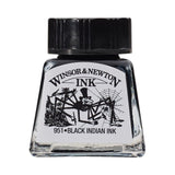 Winsor & Newton Drawing Ink 14ml Indian Black