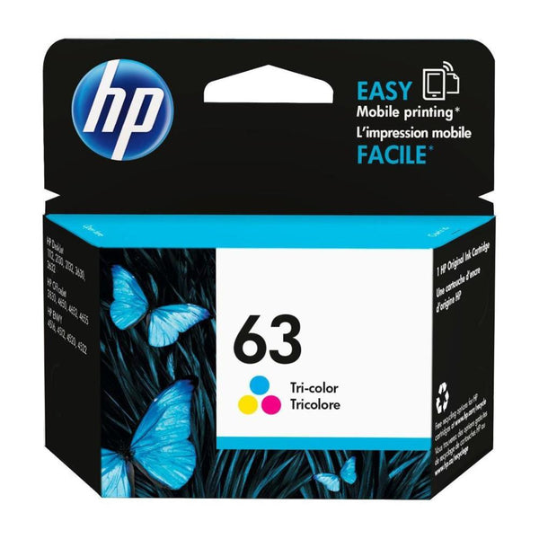 HP Printer Ink Cartridge 63 Tri-Colour