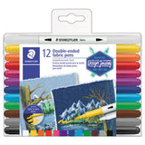 Staedtler Fabric Markers 12pk