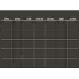 Wallpops Dry Erase Calendar 24" x 18" - Black