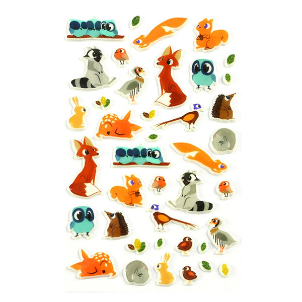 Midoco.ca: Maildor Cooky Stickers Forest Animals