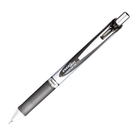Pentel EnerGel Deluxe Retractable 0.3mm Needle-Tip Black