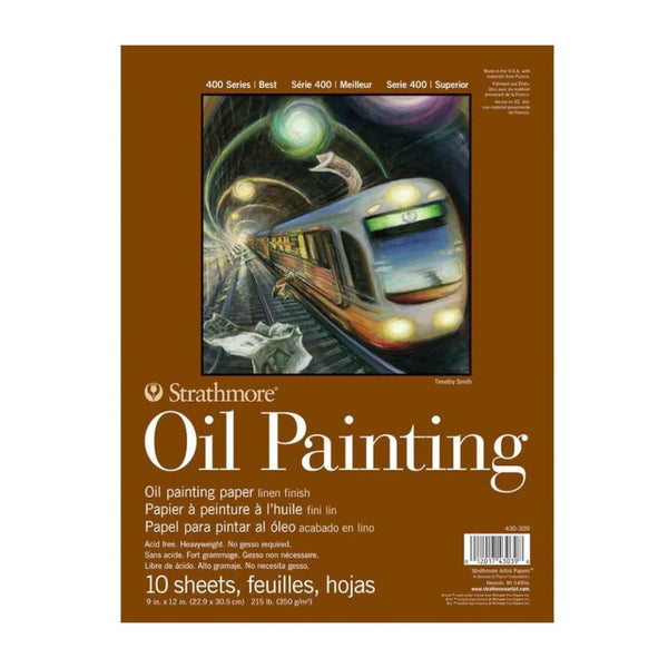 Strathmore 400 Series Oil Painting Pad 9X12"
