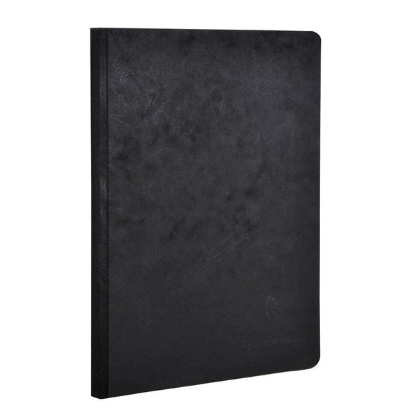 Clairefontaine Age-Bag A5 Clothbound Notebook, Ruled, Black