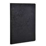 Clairefontaine Age-Bag A5 Clothbound Notebook, Blank, Black