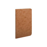 Clairefontaine Age-Bag Pocket Staplebound Notebook, Ruled, Tan
