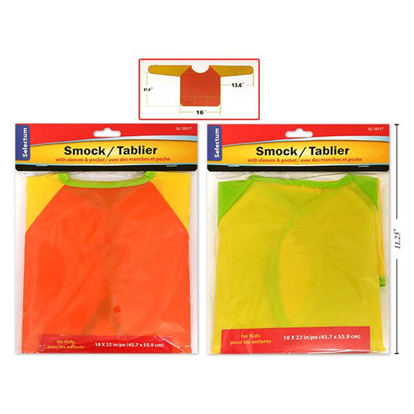 Selectum Kid's Art Smock - Assorted Colours