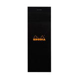Rhodia #8 Grid Notepad - Black
