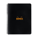 Midoco.ca: Rhodia Wirebound Notebook Black Grid 