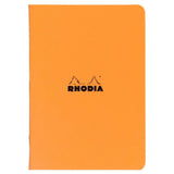 Rhodia A4 Staplebound Ruled Notepad - Orange