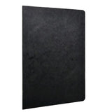 Clairefontaine Age-Bag A4 Staplebound Notebook, Ruled, Black