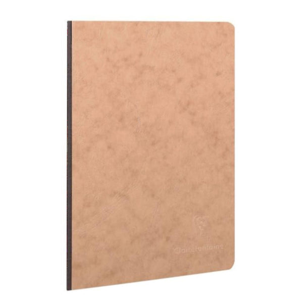 Clairefontaine Age-Bag A5 Clothbound Notebook, Blank, Tan