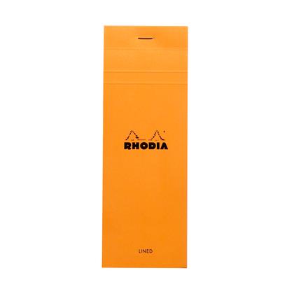 Rhodia #8 Ruled Notepad - Orange