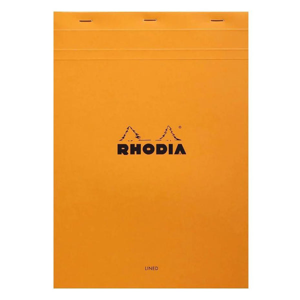Rhodia #18 Ruled Notepad - Orange