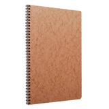 Clairefontaine Age-Bag A4 Coilbound Notebook, Ruled, Tan