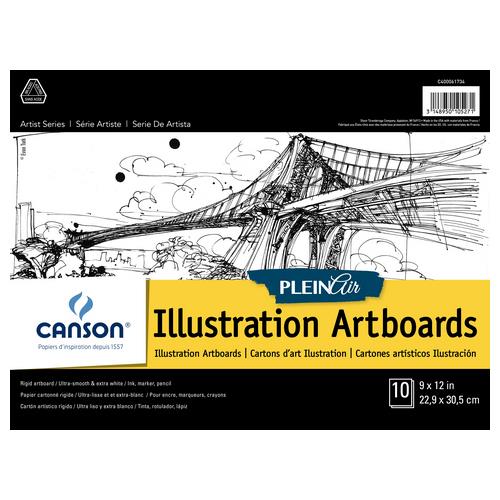 Canson PleinAir Illustration Art Boards 9"x12"