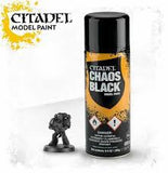 Citadel Spray Paint Choas Black
