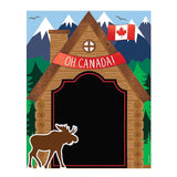 Canada Glitter Chalkboard Sign 11" x 14"