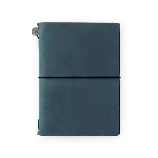 Traveler's Company Leather Passport Journal - Blue
