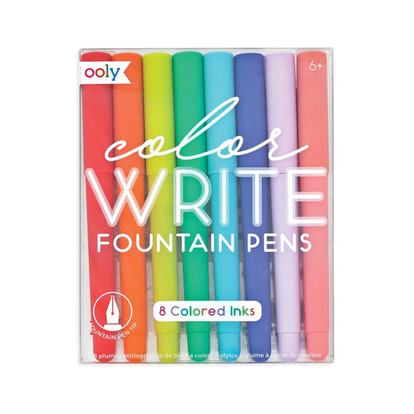 Ooly Color Write Fountain Pen Multi Pack
