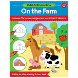 On the Farm Read & Draw Drawing & Story Book