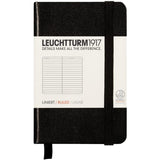 Leuchtturm1917 Mini Ruled Notebook - Black