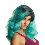 Rubies Fame Monster Green Ombre Wig
