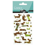 Midoco.ca: Cooky dachshund dog stickers