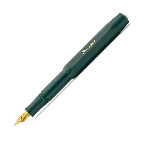 Kaweco Classic Sport Fountain Pen, Green, Medium Nib