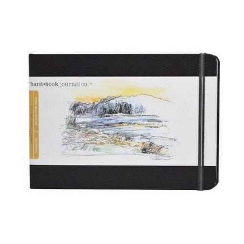 Global Art Handbook, Large Landscape 5.5"x8.25" Black