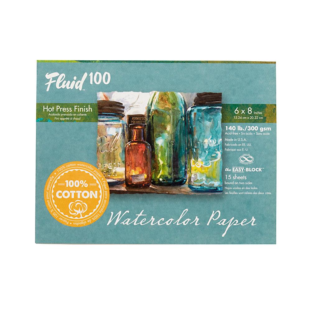 Midoco.ca: Fluid100 Hot Pressed Watercolour Block 6