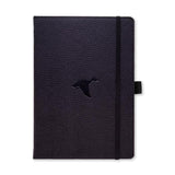 Dingbats Wildlife Black Duck Vegan Notebook A5+ Dotgrid