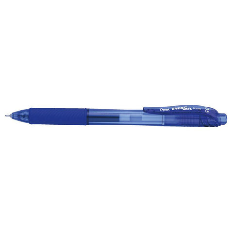 Pentel EnerGel X Retractable 0.5mm Fine Blue