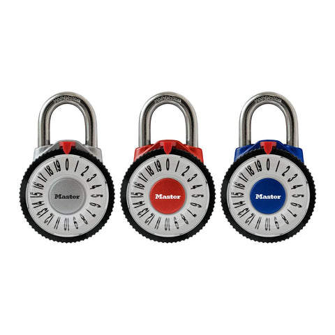 Master Lock Combination Padlock w/ Magnification