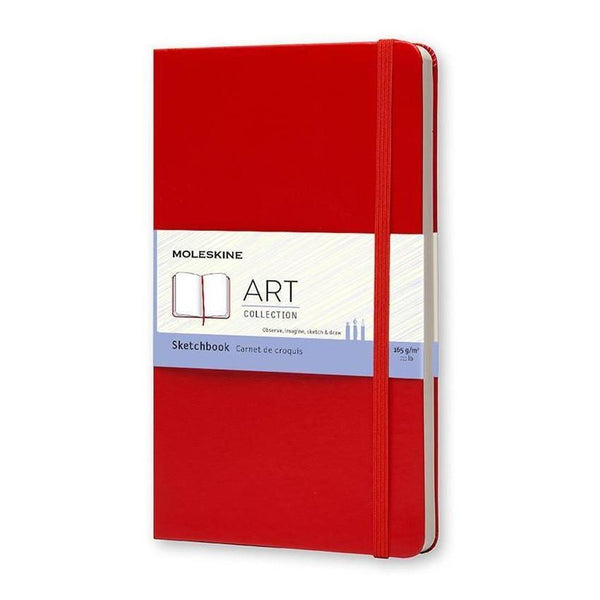 Moleskine Art Large Hardcover Sketchbook - Red