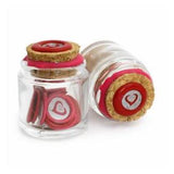 Global Solutions Bottled Wax Seals 15pk Red Heart