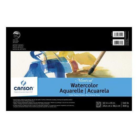 Canson Artist Series Montval Watercolour Pad 10x15"