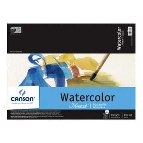 Canson Artist Series Montval Watercolour Pad 15x20"