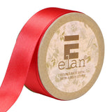 midoco.ca: Elan Double Face Satin Ribbon 25mm x 5m -Red