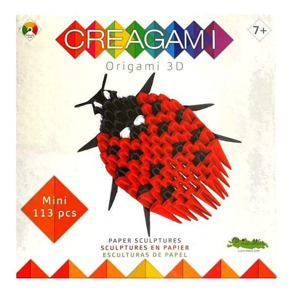 Creagami 3D Origami Kit Ladybug