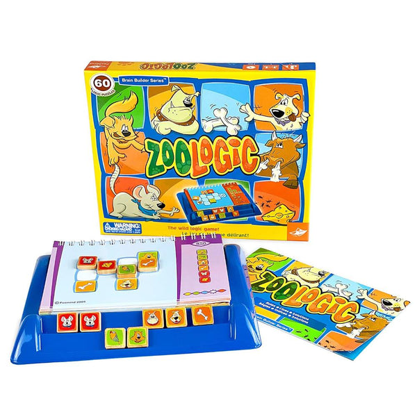 FoxMind ZooLogic Puzzle Board Game