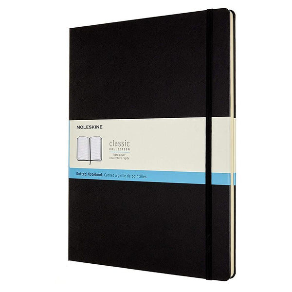 Moleskine XXL Dotgrid Hardcover Notebook - Black