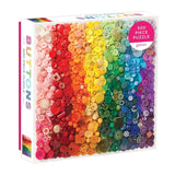 Galison 500pc Puzzle - Rainbow Buttons